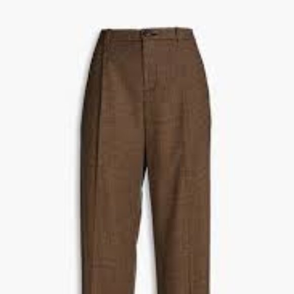 5 - NWT VINCE HOUNDSTOOTH WIDE LEG PANTS - Picture 4 of 7
